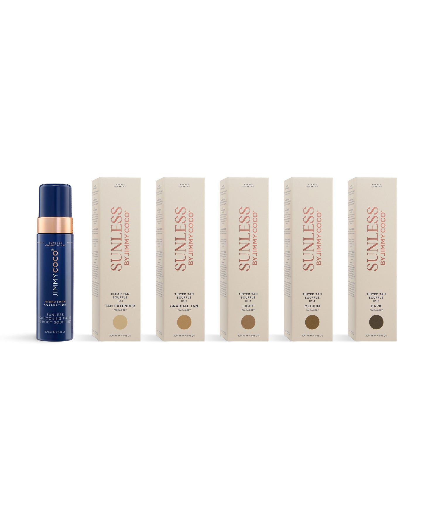 ID1 Tan Extender Clear Souffle Face & Body