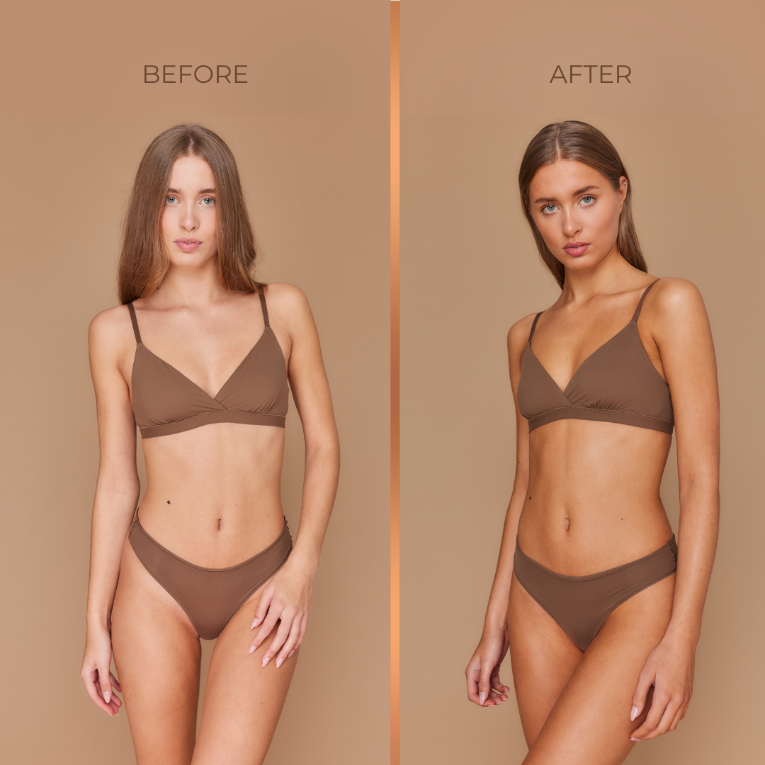 Tinted Tan Soufflé Face & Body - MEDIUM