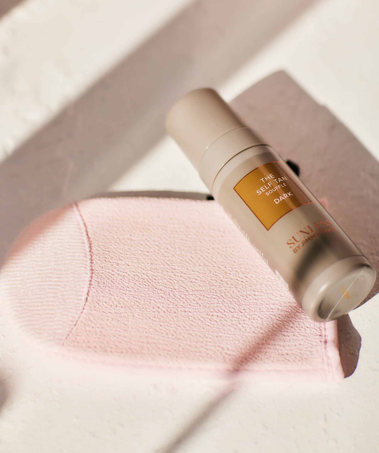 BUFF & GLOW MITT- Pink