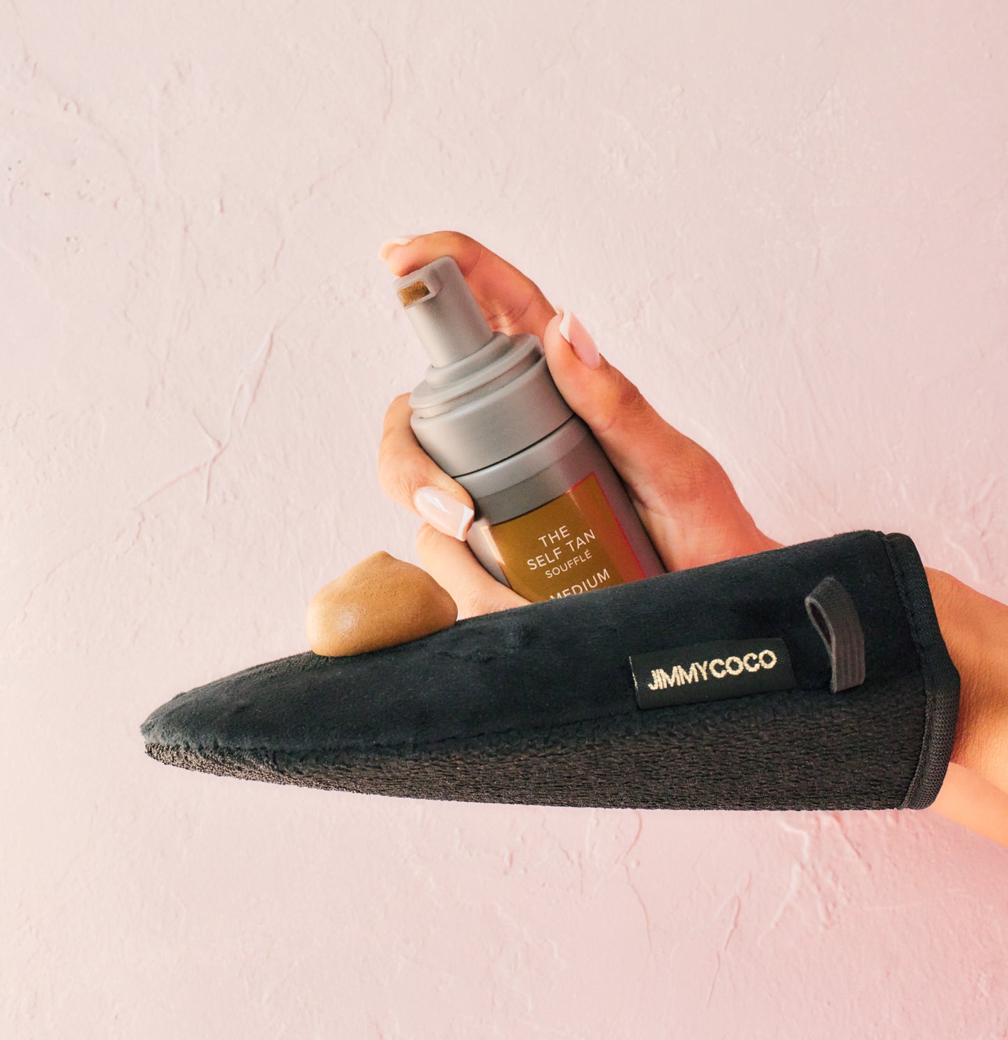 BUFF & GLOW MITT - Black